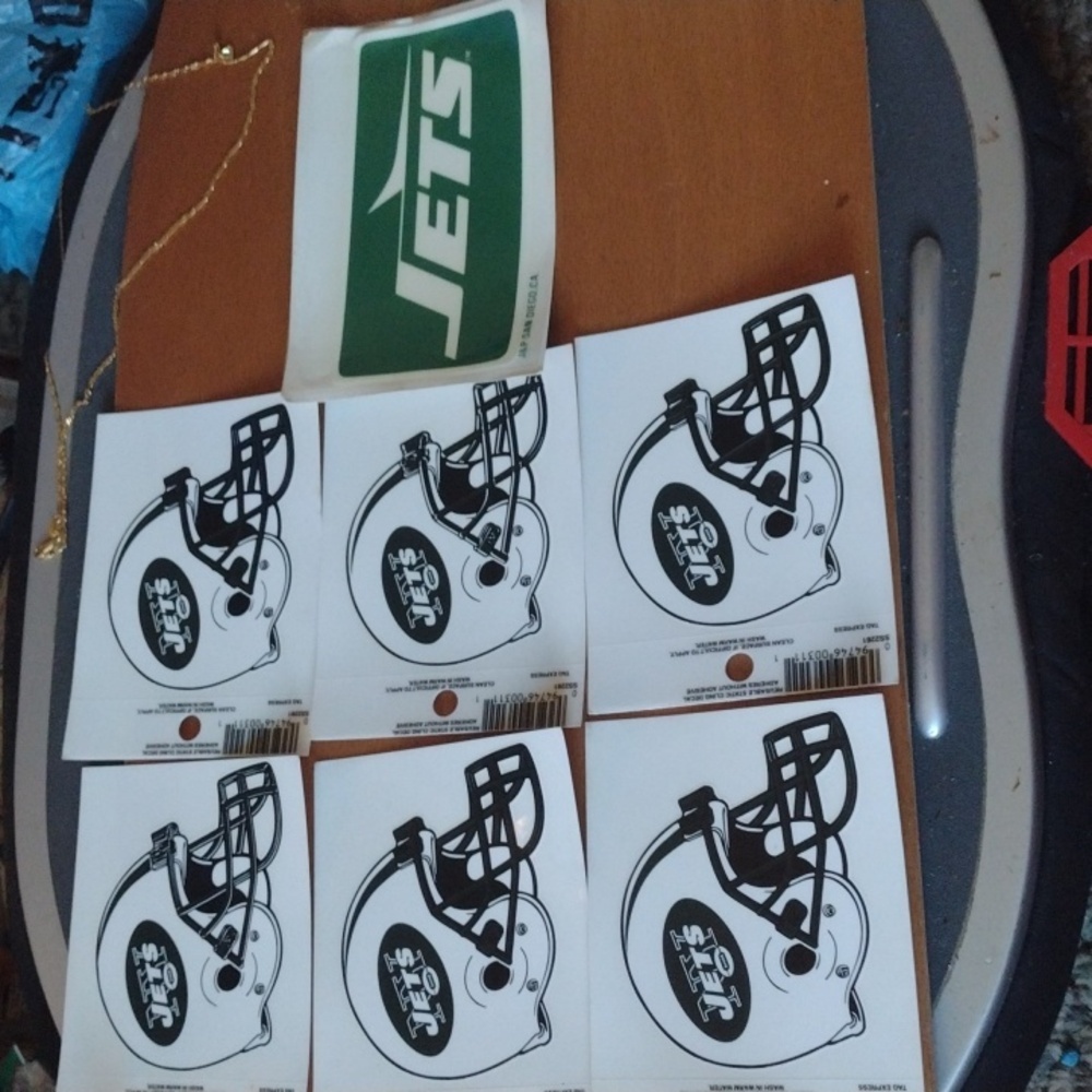 2 for $20😃NY Jets Cling Decals Lot